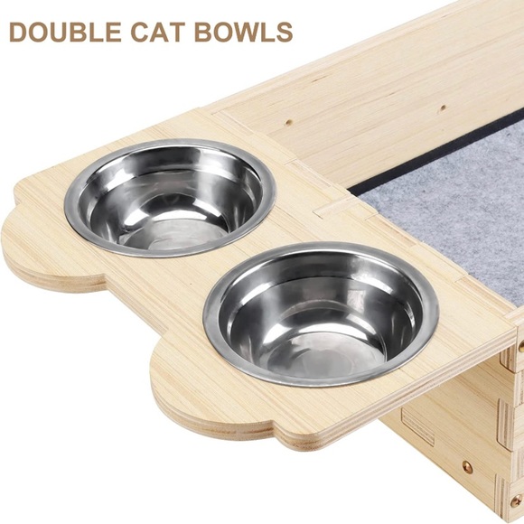 Cat feeder and bed. New, assembled. - Picture 4 of 6